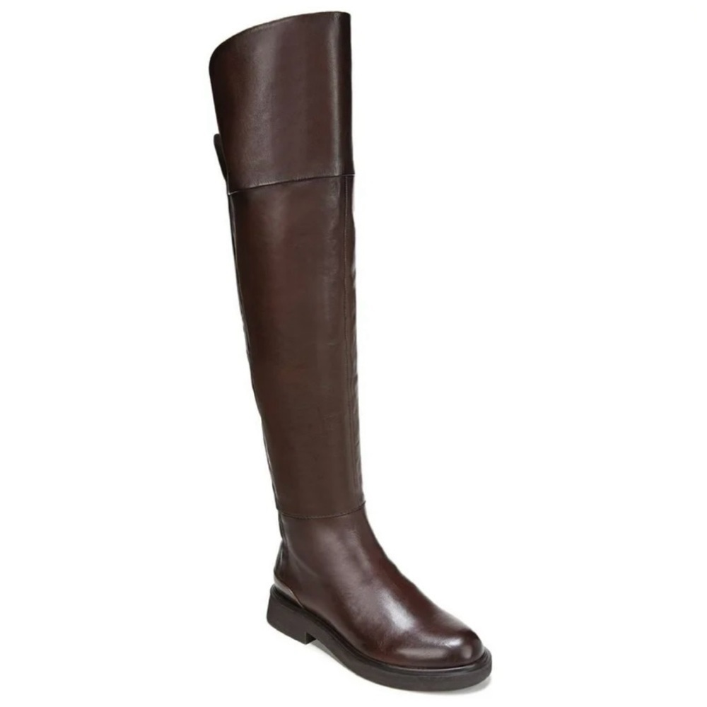 Franco Sarto Womens Battina Leather Wide Calf Knee-High Boots Size 6 New